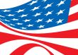 us flag bellow