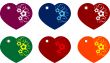 Heart gift tags