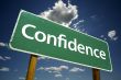 Confidence Road Sign