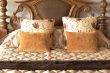 Colorful cushions on the bed
