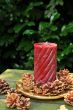 Red christmas candle