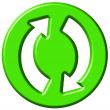 3D Recycling Symbol