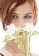 white flowers