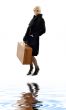 suitcase lady
