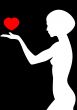 Female silhouette