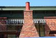 Brick Chimney and Awning