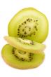 cutting kiwi closeup