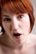 Weird emotive face