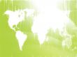 Map of the world illustration