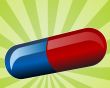 Illustration of medical pill