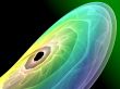 Wavy glowing colors