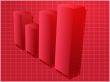 Financial barchart illustration