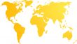 Map of the world illustration