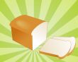 Sliced bread illustration
