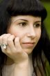 young brunette
