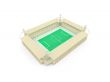 stadium over white