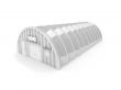 hangar over white
