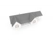 house over white