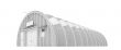 hangar over white