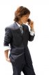 Asian business man and phone