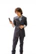Asian business man and phone