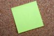 yellow post-it note