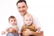Daddy and his 2 childs