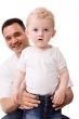 Blond boy and his daddy