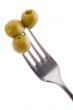 fork with olive