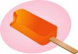 Frozen ice cream treat illustration