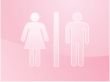Toilet symbol illustration