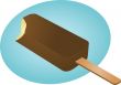Frozen ice cream treat illustration