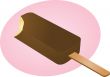 Frozen ice cream treat illustration