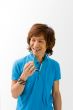 Happy Asian guy
