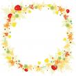 autumn vignette