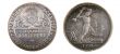 isolated old USSR coin
