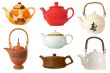 collection of teapots