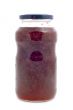 raspberries jam glass jar