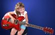 little girl and guitar
