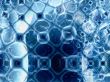 blue background