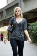 Young, blonde girl goes on a journey.