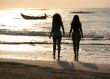 Two silhouettes
