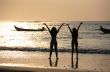 Two silhouettes