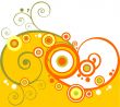 abstract circles background
