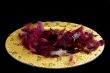 Christmas golden plate