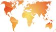Map of the world illustration