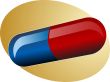 Illustration of medical pill