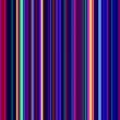 Streaks of multicolored light