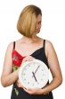Woman with watch