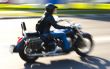 Girl and motorcicle